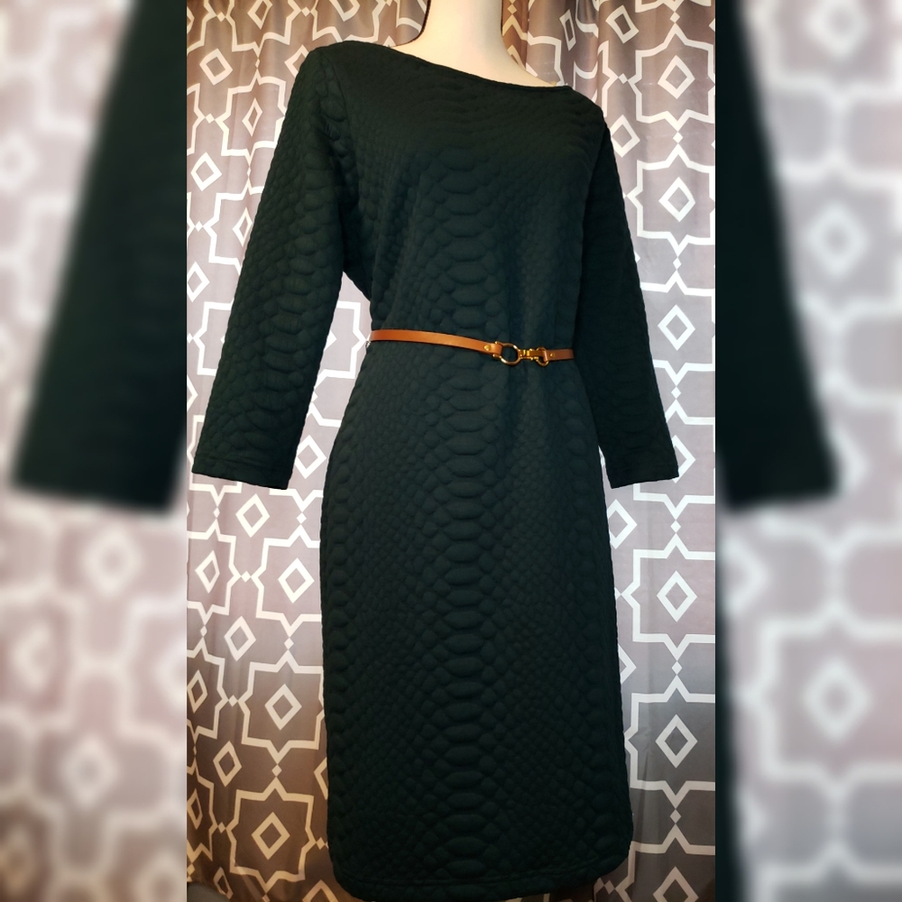 Forest Green Midi Dress